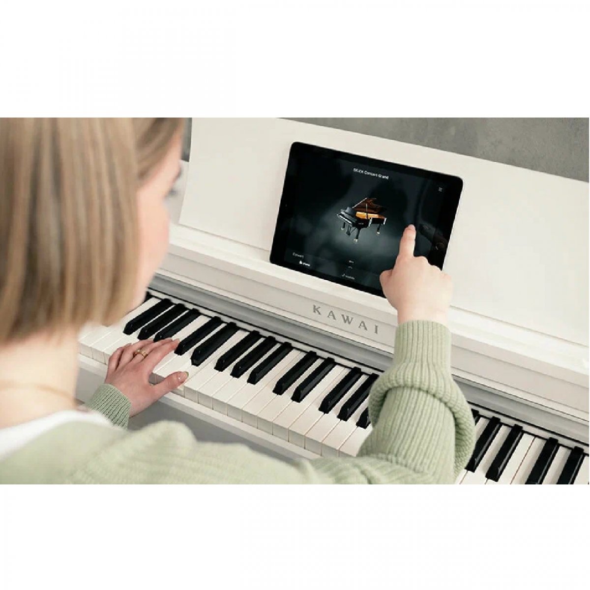 Kawai CN201 W - белый — фото 3