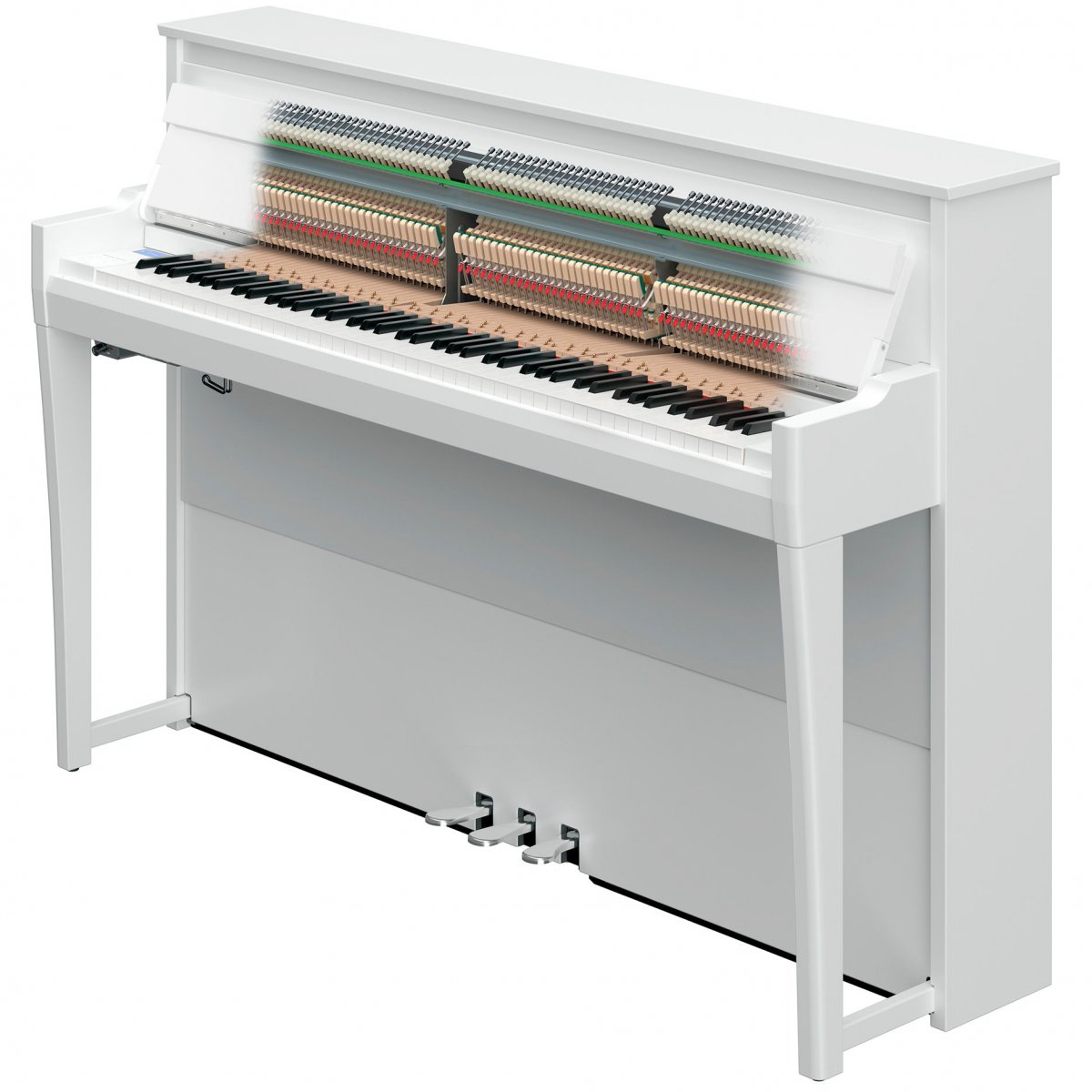 Yamaha AvantGrand NU1XA PWH - белый полированный — фото 3