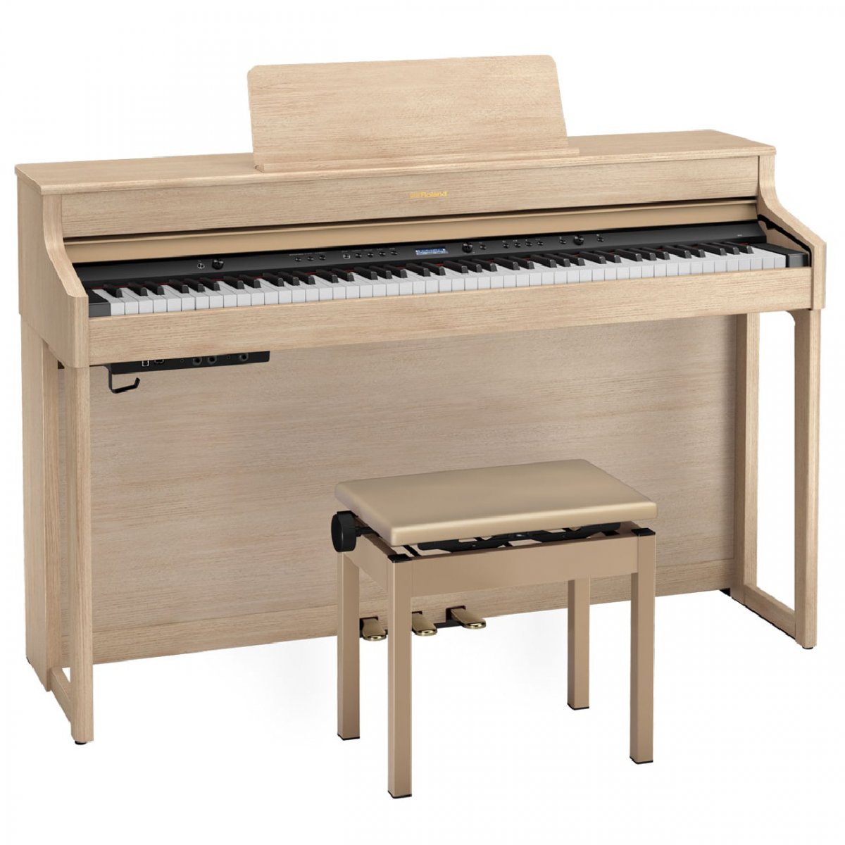 Roland HP702 LA - белёный дуб — фото 3