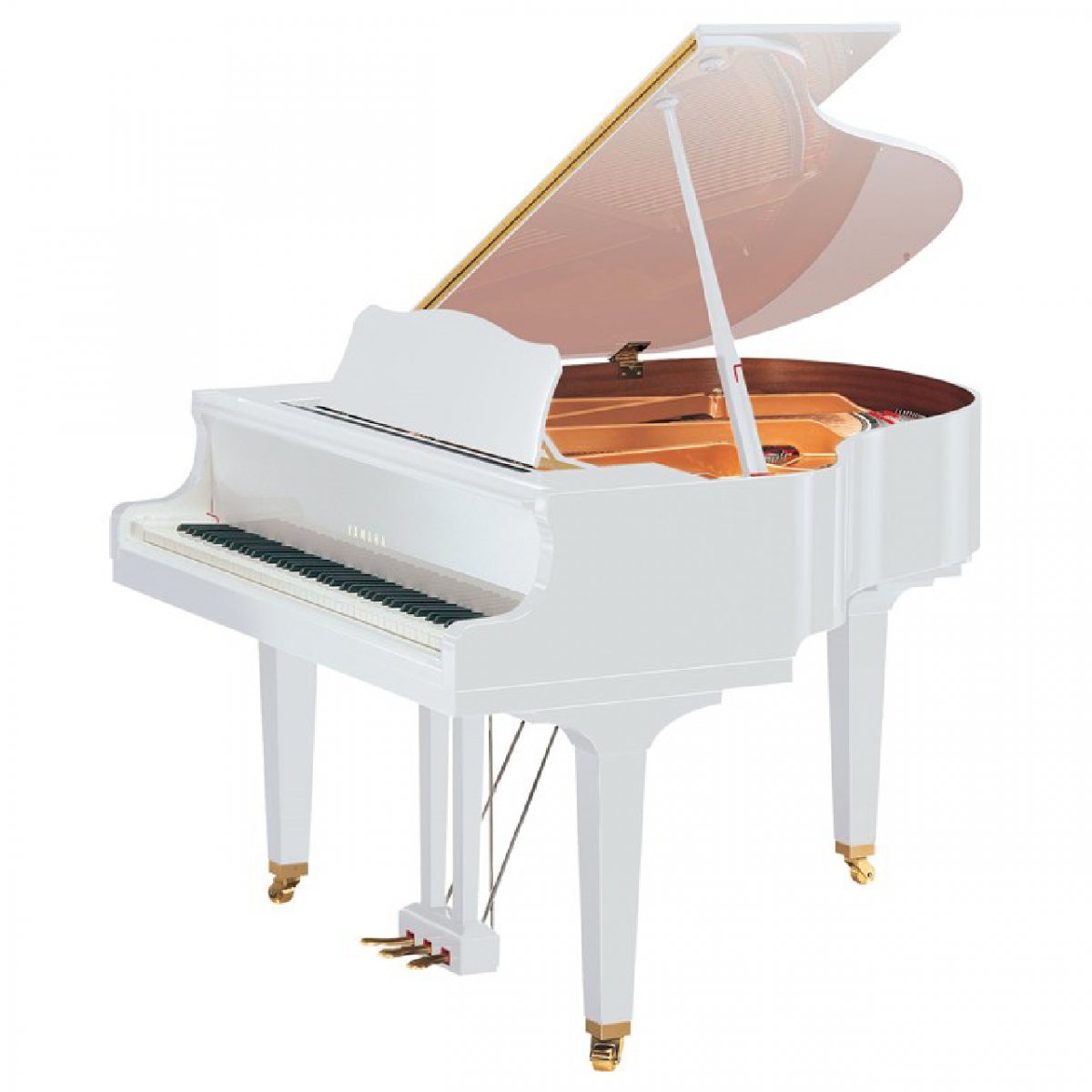 Yamaha GN-2 PWH - белый полированный