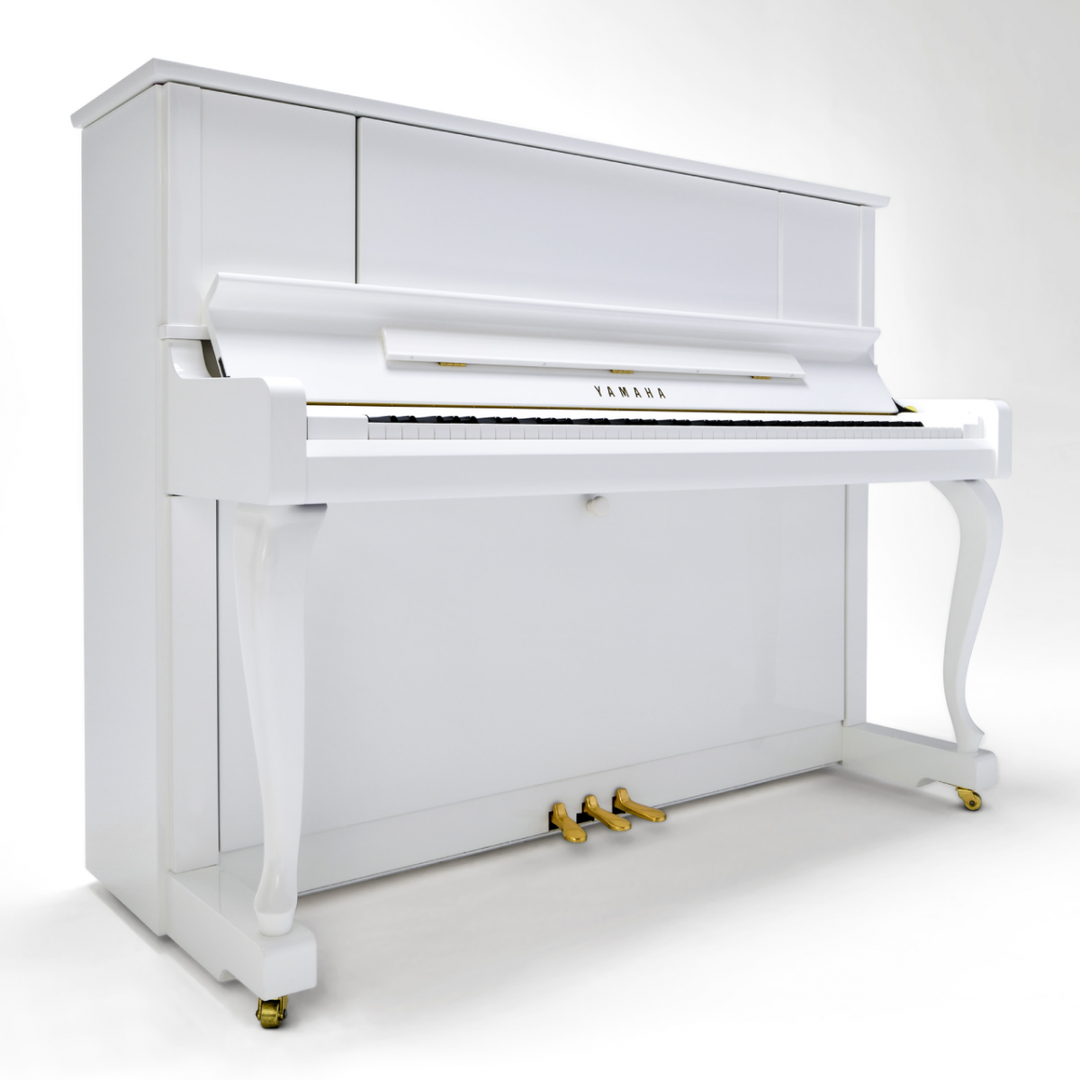 Yamaha YU1X PW - белый полированный