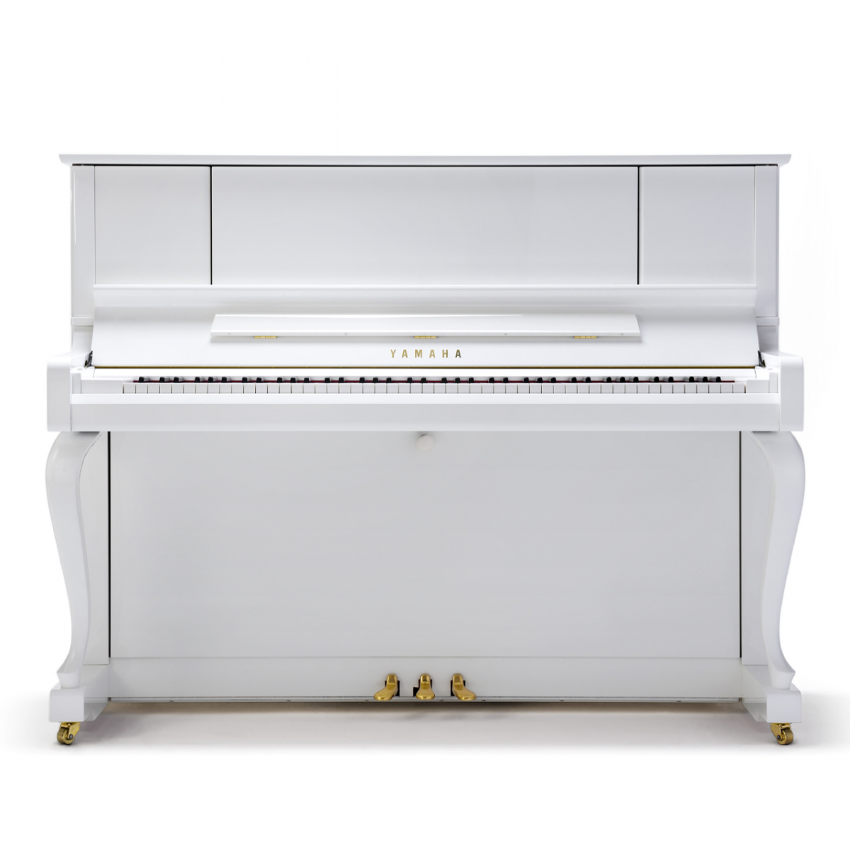Yamaha YU1X PW - белый полированный — фото 2