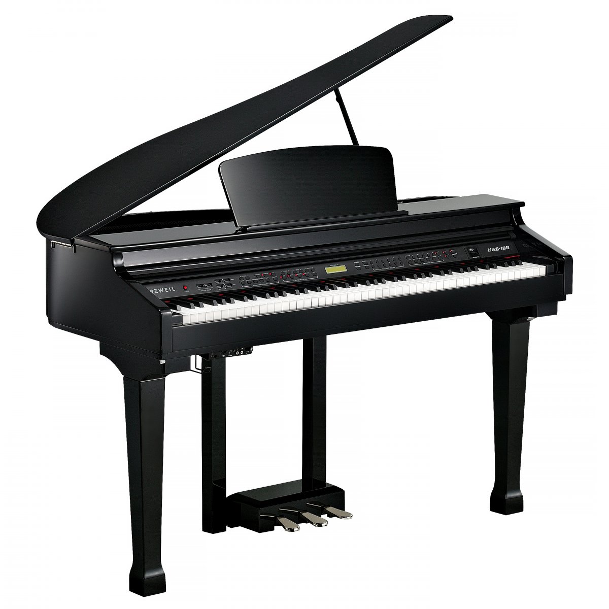 Kurzweil KAG100 PE — черный полированный