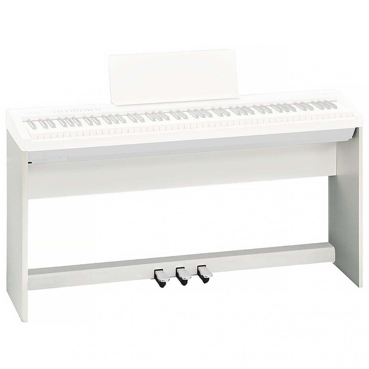 Roland KSC-70E Стенд с педалями для FP-30X WH - белая