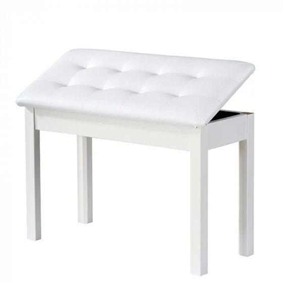 Piano Bench XL WH