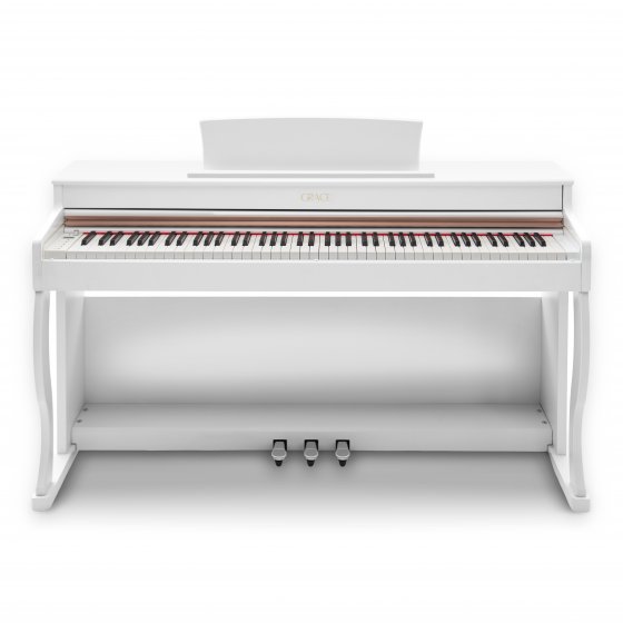 Grace CP-300 PWH — белый полированный, наушники в подарок