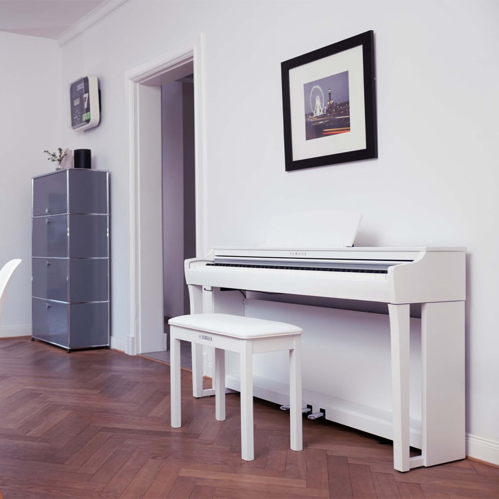 Yamaha Clavinova CLP-725 WH - белый — фото 5