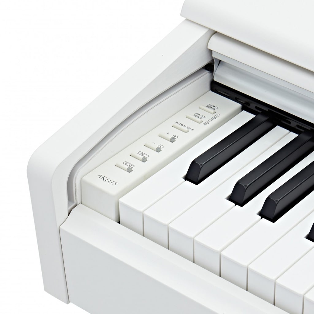 Yamaha Arius YDP-145 WH - белый, банкетка в подарок — фото 6