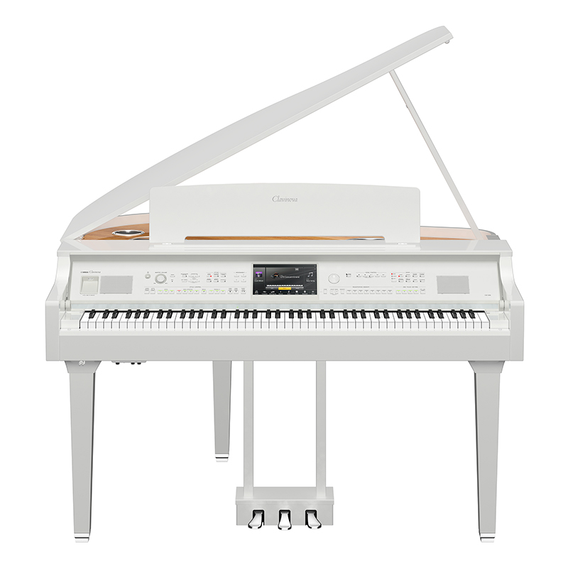 Yamaha Clavinova CVP-809 GP PWH - белый полированный — фото 2