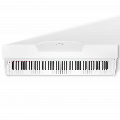 Grace CP-100 WH - белый, наушники в подарок — купить в Love-Piano