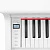 Grace CP-300 WH - белый, наушники в подарок — купить в Love-Piano
